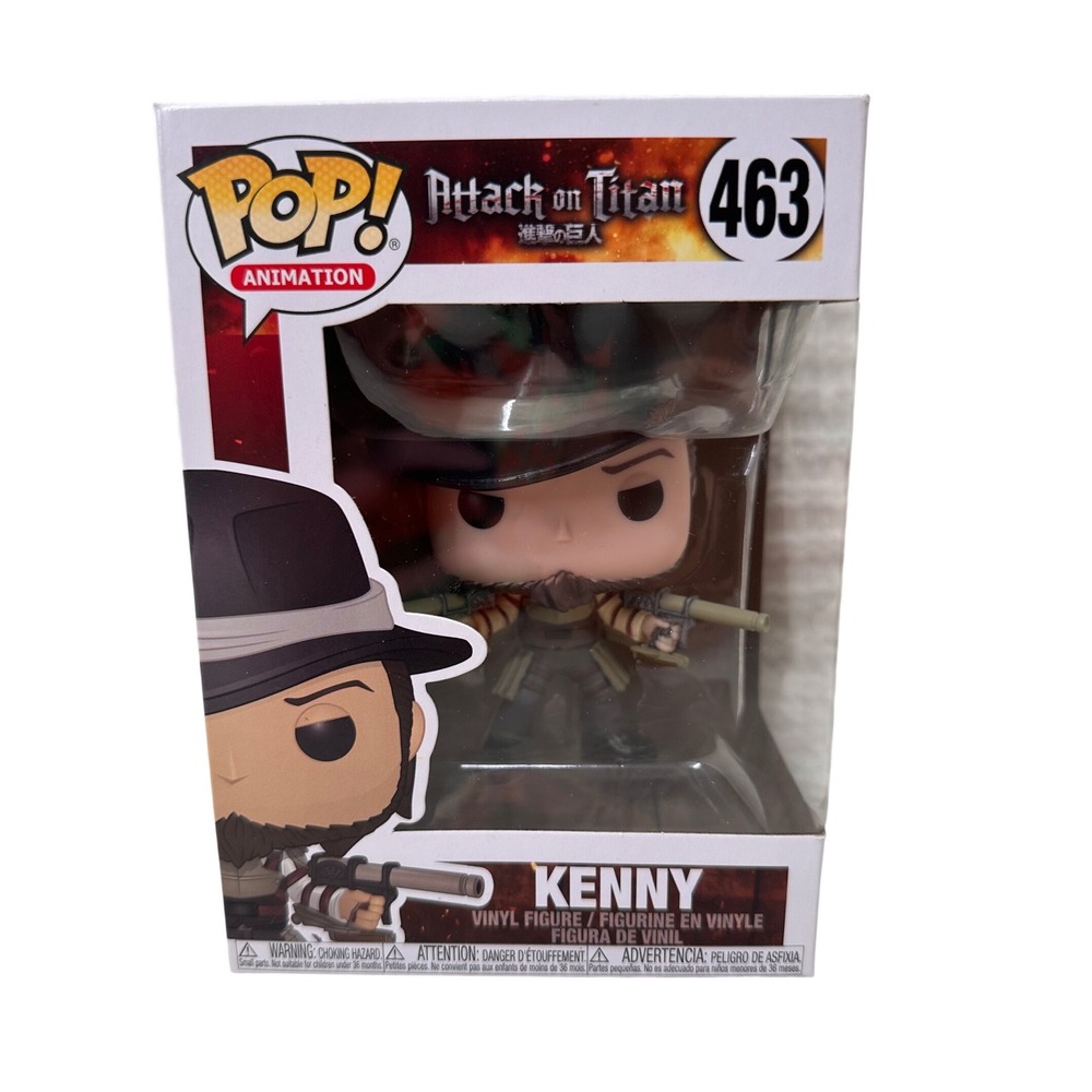Funko Pop Kenny 463 Attack on Titan Animation Vinyl Figure Anime Toy Collectible